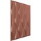 Ekena Millwork 19 5/8in. W x 19 5/8in. H Ariel EnduraWall Decorative 3D Wall Panel Covers 2.67 Sq. Ft. WP20X20AIFCP - alternate 6